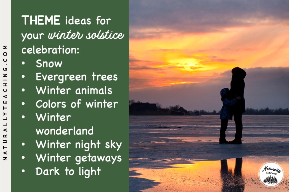 Having a theme like dark to light can help your winter solstice party connect with your curricular goals.