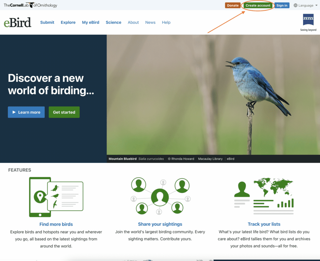 eBird is a world-wide citizen science project that provides data to researchers and scientists to discover trends, create projects, and make conservation decisions.