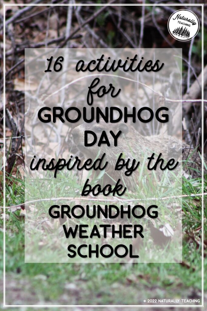 16 activities for Groundhog Day inspired by the book "Groundhog Weather School"