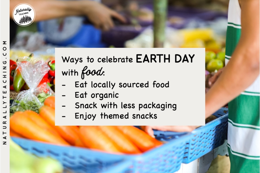 Another one of those sure fire Earth Day activities elementary students will love is the incorporation of food on Earth Day!