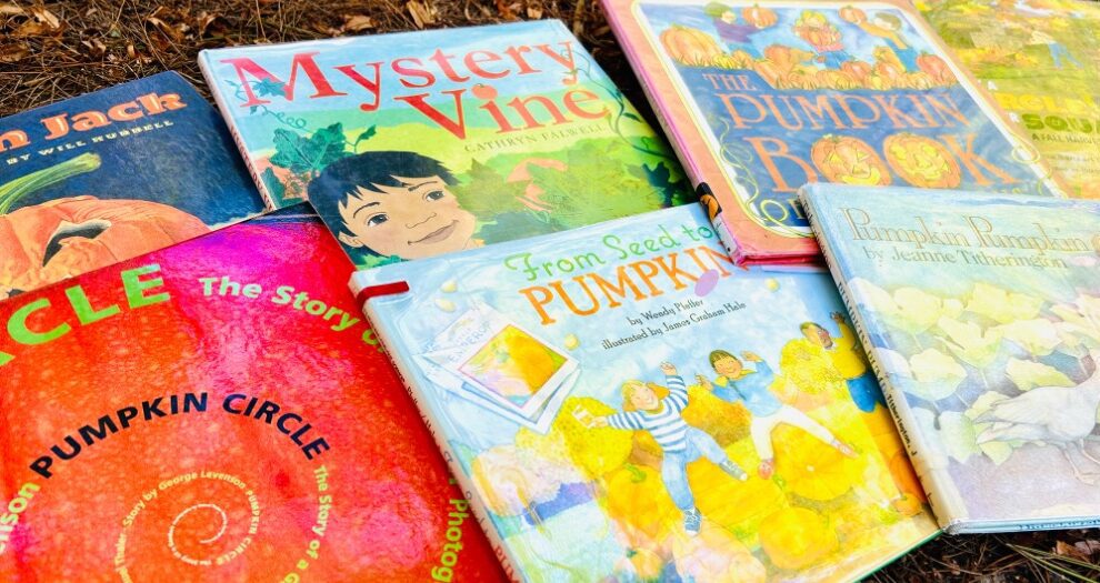 Read this list to find instructive picture books on pumpkins to read to your students