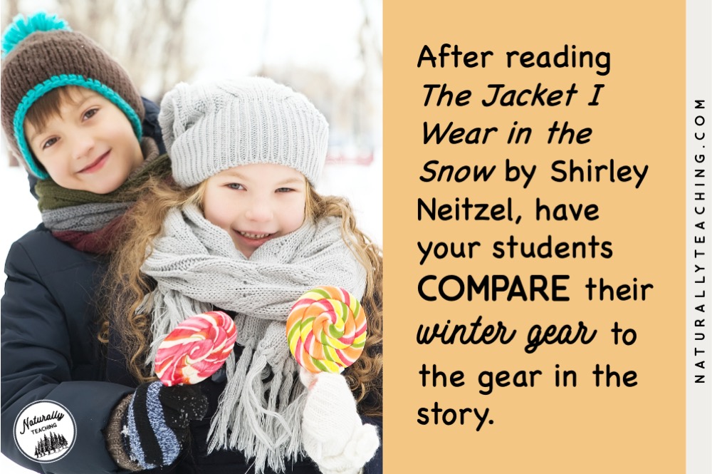 Not all students wear the same outdoor gear and could have differences between themselves and their classmates