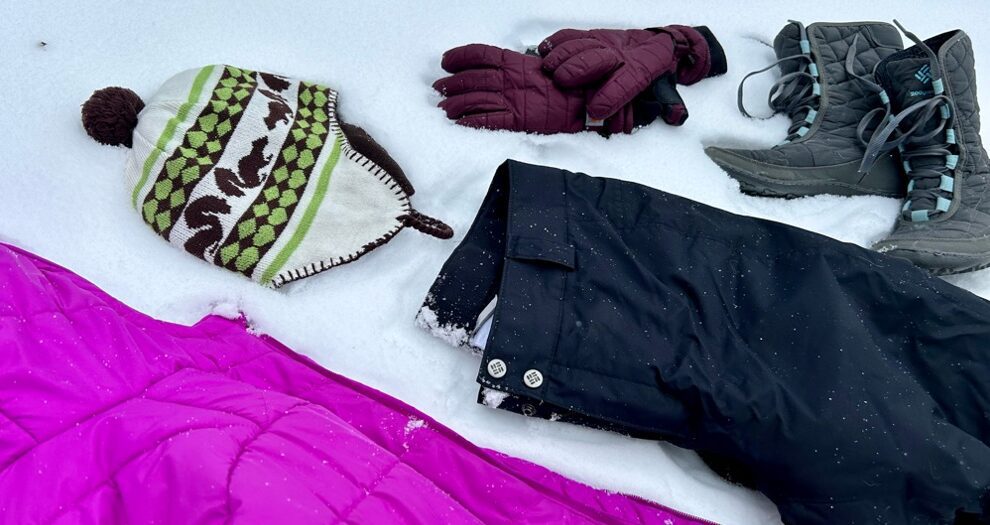 Read this guide to about winter gear for your students to use during outdoor education time