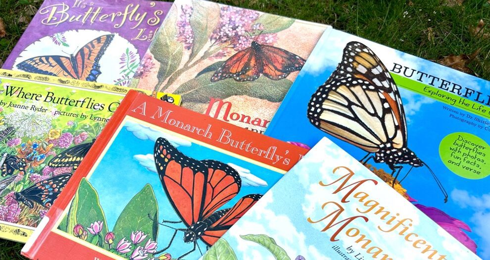 Read this list to find books about how butterflies grow to read to your students