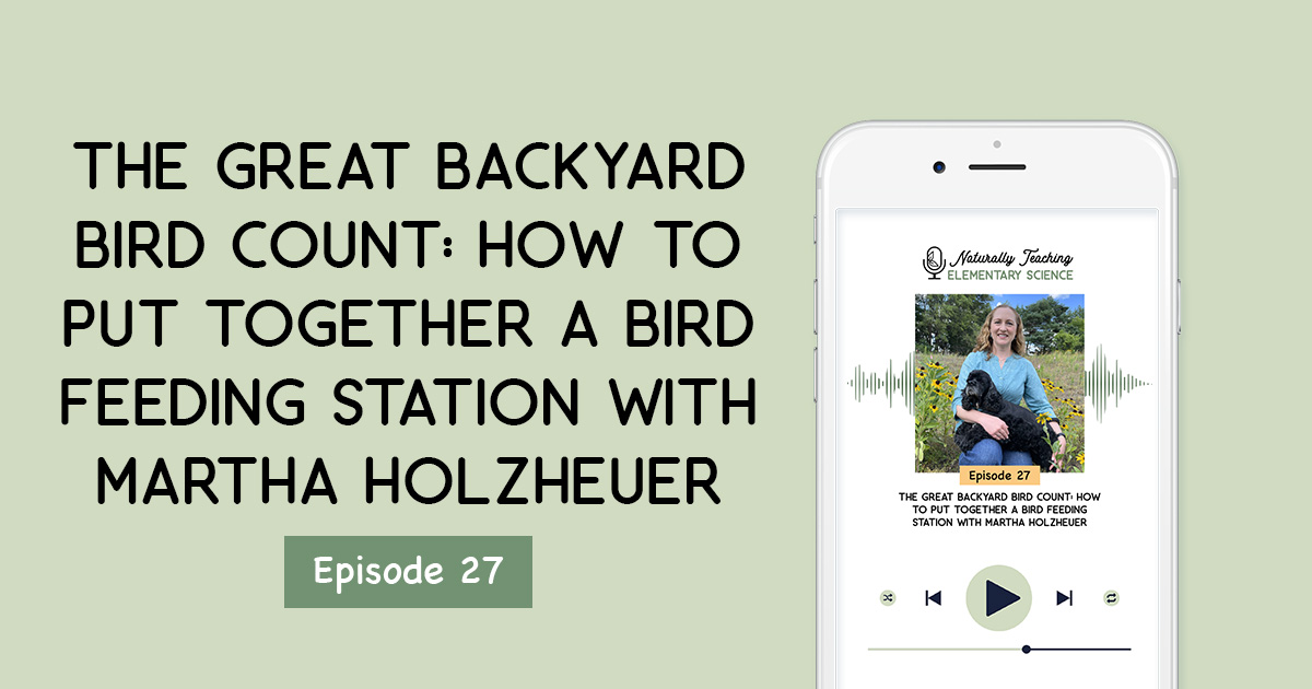 Ep. 27: The Great Backyard Bird Count: How to Put Together a Bird Feeding Station with Martha Holzheuer