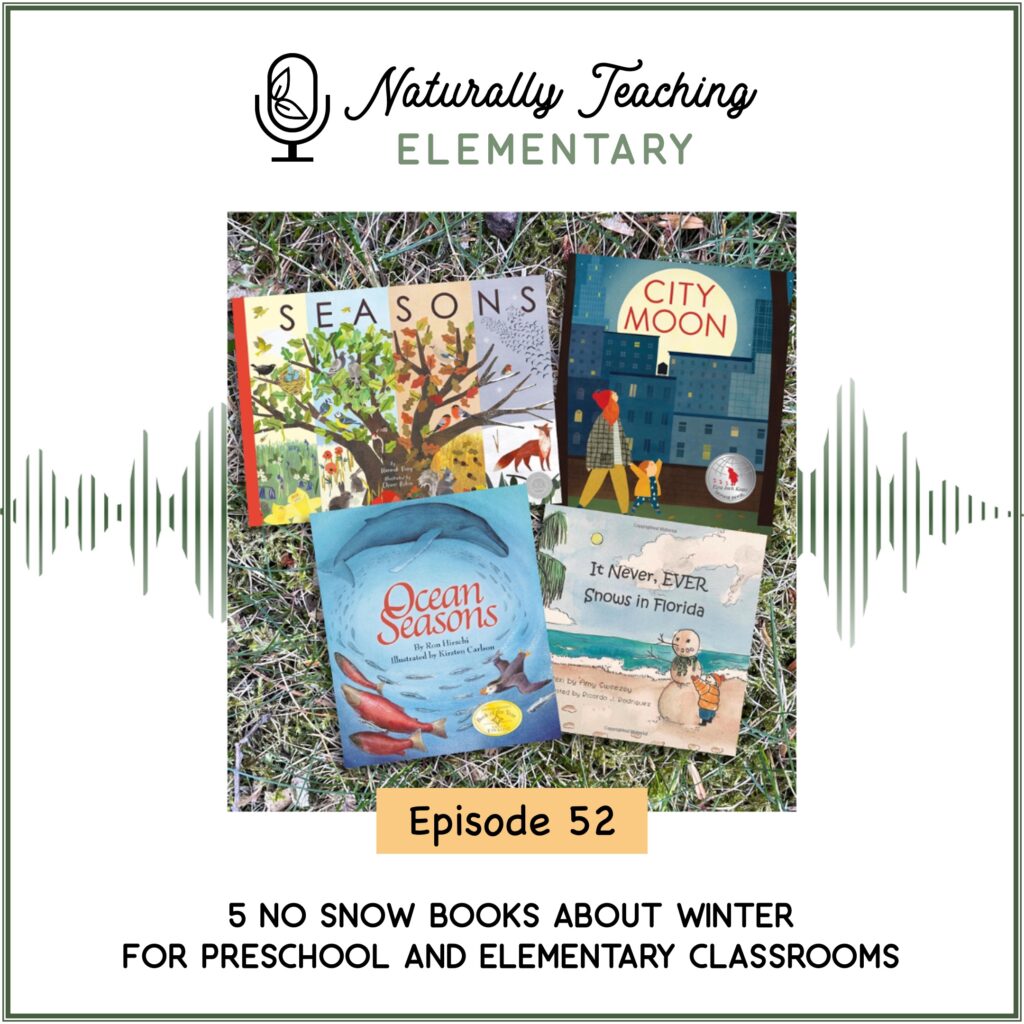 Ep. 52: 5 No Snow Books About Winter for Preschool and Elementary Classrooms
