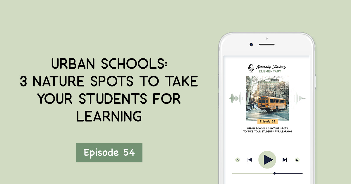 Urban Schools: 3 Nature Spots to Take Your Students for Learning [Ep. 54]