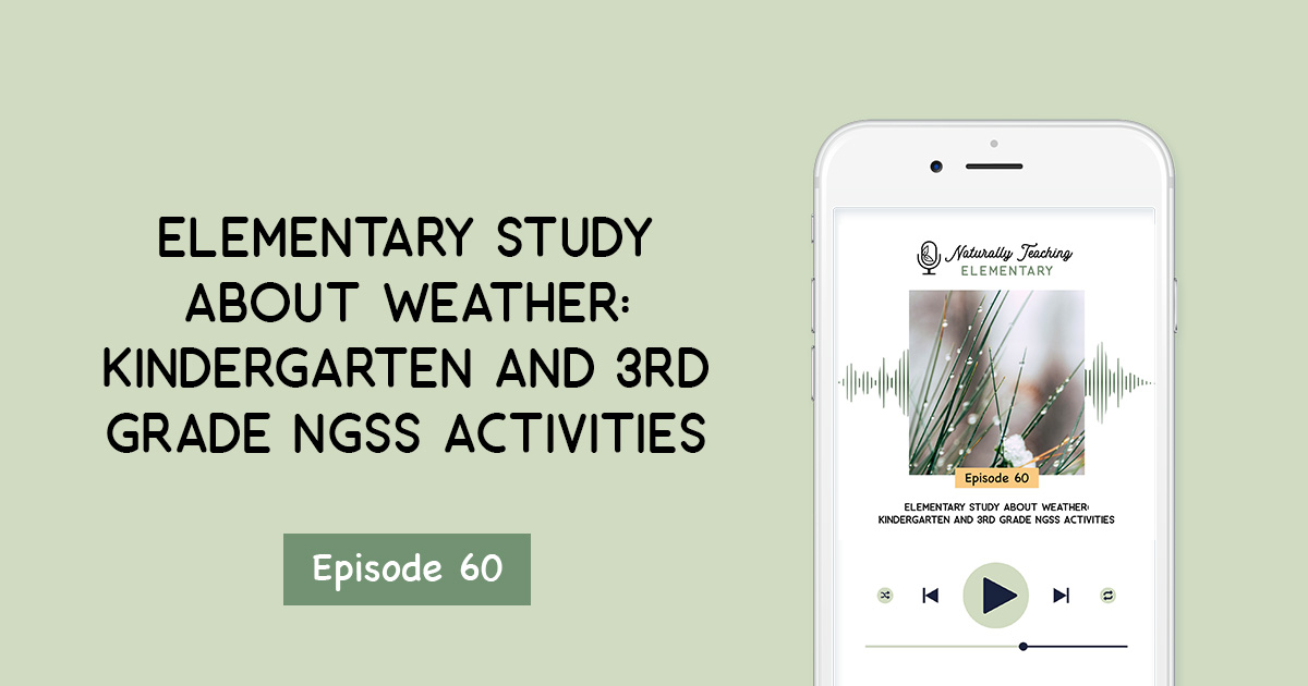 Elementary Study About Weather: Kindergarten and 3rd Grade NGSS Activities