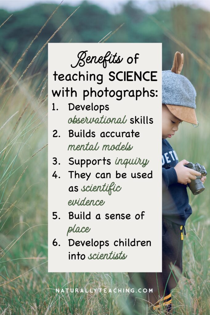 Teaching with photographs has so many benefits for children, especially if they get to take the photos themselves.