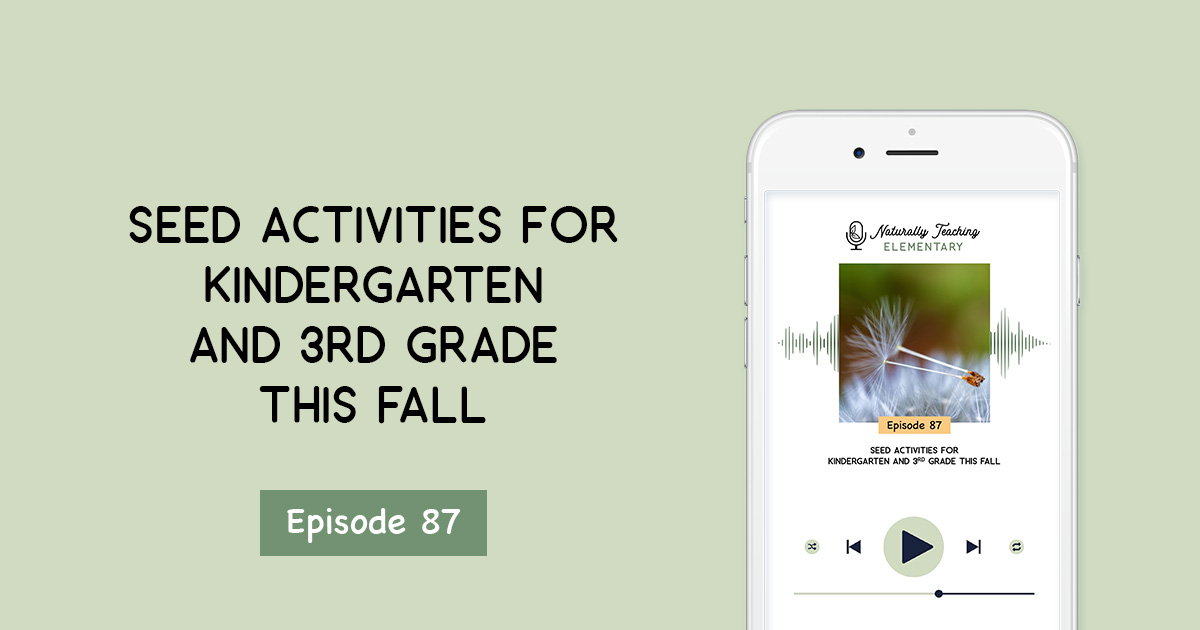 Seed Activities for Kindergarten and 3rd Grade This Fall [Ep. 87]